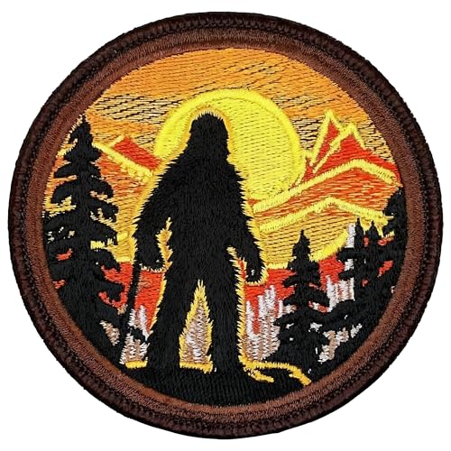 Bigfoot Aufnäher zum Aufbügeln, 8,9 cm, bestickt, Yeti Sasquatch-Applikation, Sci-Fi-Bigfoot-Applikationen, zum Aufbügeln oder Aufnähen für Löcher, Kleidung, Jeans, Hut, Rucksäcke, Hüte, Jacken Bigfoot Aufnäher zum Aufbügeln, 8,9 cm, bestickt, Yeti Sasquatch-Applikation, Sci-Fi-Bigfoot-Applikationen, zum Aufbügeln oder Aufnähen für Löcher, Kleidung, Jeans, Hut, Rucksäcke, Hüte, Jacken von Generic