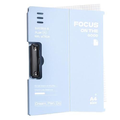 Binder mit Klemmbrett, Klemmbrett - Business-Klemmbrett - Horizontales Klemmbrett, Klemmbrett, Restaurantordner, Aufbewahrung, Klemmbrett von Generic