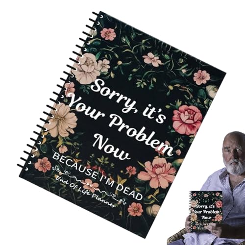Binder of the Fin of Life of Life - Planner of Life, Personnel Interferter Planner | Dinge, die die Familie erkennen muss, um geschäftliche Angelegenheiten kennenzulernen, um einen Ordner zu planen von Generic