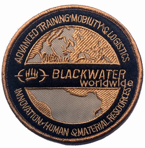 Blackwater Stickerei Patch Backer für Hook & Loop Morale Patches Tactical Military Badge von Generic