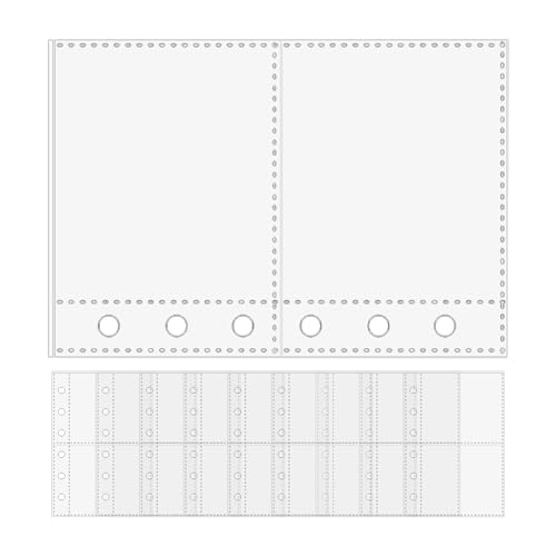 Blattschutzfolien – Seitenschutz, 3-Ringbuch-Blattschutz, transparente Dokumentenhüllen für Büro-, Verwaltungs-, Projektmanager, Pädagogen, Lehrer, Skizzierer, Professiona, 10 Stück Blattschutzfolien – Seitenschutz, 3-Ringbuch-Blattschutz, transparente Dokumentenhüllen für Büro-, Verwaltungs-, Projektmanager, Pädagogen, Lehrer, Skizzierer, Professiona, 10 Stück von Generic