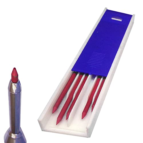 Bleistift-Nachfüllungen, Druckbleistift-Nachfüllungen, lange Lebensdauer, Bleistiftmine zum Zeichnen, 2,8 mm Bleistiftminen für Tischlerbleistifte, solides tiefes Loch, mechanischer Bleistiftersatz von Generic