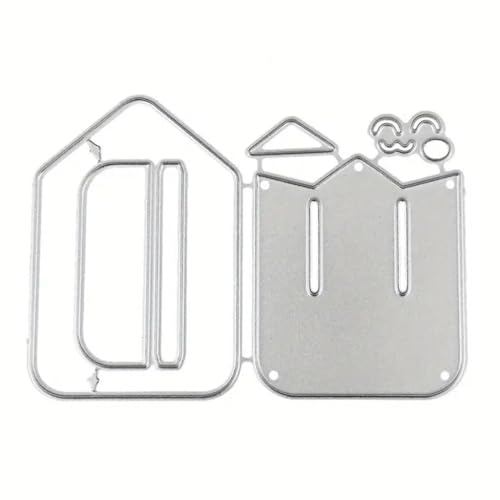 Bleistift-Stanzschablonen, Karbonstahl, dekorative Prägepapier-Stanzform für Kartenherstellung, Scrapbooking, Lesezeichen von Generic