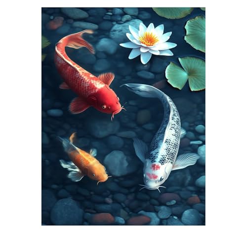 Blume Malen Nach Zahlen Erwachsene Fisch Malen Nach Zahlen 80x60 CM DIY Basteln Erwachsene Klarheit Farbe Leinwan Bilder mit Acrylfarben Set 3 Typen Pinsel für Wanddeko Wohnzimmer, Geschenke YH2-2518 Blume Malen Nach Zahlen Erwachsene Fisch Malen Nach Zahlen 80x60 CM DIY Basteln Erwachsene Klarheit Farbe Leinwan Bilder mit Acrylfarben Set 3 Typen Pinsel für Wanddeko Wohnzimmer, Geschenke YH2-2518 von Generic