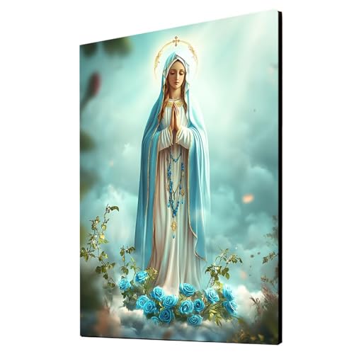 Blume Malen Nach Zahlen Erwachsene Heilige Mutter Malen Nach Zahlen 80 x 110 cm DIY Basteln Erwachsene Klarheit Farbe Leinwan Bilder mit Acrylfarben Set 3 Typen Pinsel für Wanddeko Wohnzimmer 2YH-7198 Blume Malen Nach Zahlen Erwachsene Heilige Mutter Malen Nach Zahlen 80 x 110 cm DIY Basteln Erwachsene Klarheit Farbe Leinwan Bilder mit Acrylfarben Set 3 Typen Pinsel für Wanddeko Wohnzimmer 2YH-7198 von Generic