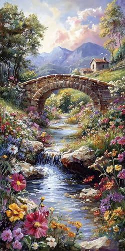 Blumen Diamond Painting Groß Set, Landschaft Diamond Painting Erwachsene Diamant Malerei Kinder Basteln Mädchen Diamond-painting Mosaik Bastelset Erwachsene Home Wand Dekoration Geschenk 30x60cm R222 Blumen Diamond Painting Groß Set, Landschaft Diamond Painting Erwachsene Diamant Malerei Kinder Basteln Mädchen Diamond-painting Mosaik Bastelset Erwachsene Home Wand Dekoration Geschenk 30x60cm R222 von Generic