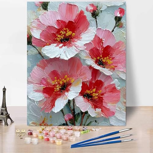 Blumen Malen Nach Zahlen Erwachsene Landschaft Malen Nach Zahlen Kreativ Set Erwachsene 100×135cm, Leinwand Ölgemälde Bastelset mit Pinsel und Farben für Deko, Geschenke für Frauen, Ohne Rahmen -XY633 Blumen Malen Nach Zahlen Erwachsene Landschaft Malen Nach Zahlen Kreativ Set Erwachsene 100×135cm, Leinwand Ölgemälde Bastelset mit Pinsel und Farben für Deko, Geschenke für Frauen, Ohne Rahmen -XY633 von Generic