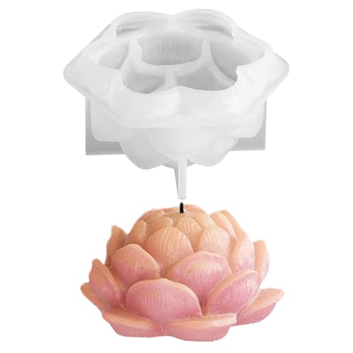 Blumen-Silikonform, Seifenherstellungsformen, flexible Silikongießformen, Aromatherapie-Kerzenformen, Blumenseifenformen, kreative Kerzenornamentform, seine von Generic