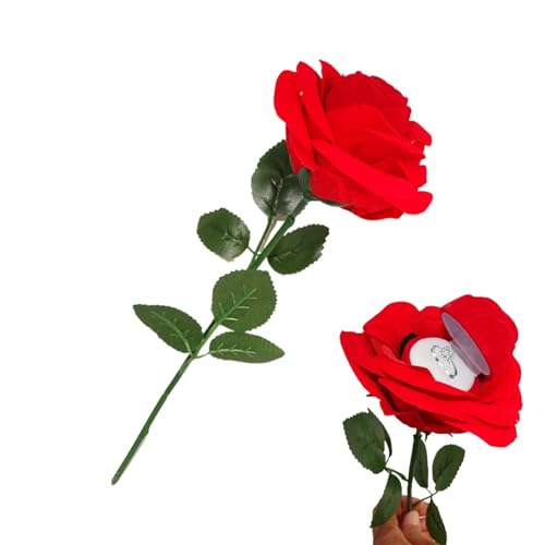 Blumen-Verlobungsring-Box, Blumen-Ring-Box,Ringetui, Blumen-Ringkästchen | Rosen Blume Samt Ringe Schmuckschatulle, Ohrring-Schmuckkästchen, Verlobungsringkästchen für Hochzeiten und besondere Anlässe Blumen-Verlobungsring-Box, Blumen-Ring-Box,Ringetui, Blumen-Ringkästchen | Rosen Blume Samt Ringe Schmuckschatulle, Ohrring-Schmuckkästchen, Verlobungsringkästchen für Hochzeiten und besondere Anlässe von Generic