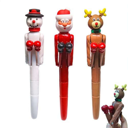 Box-Stifte für Kinder, 3 x Kugelschreiber zum Stressabbau, Schreibstift, Fidget-Spaß-Stifte für und Mädchen, kreatives Schreibwerkzeug von Generic