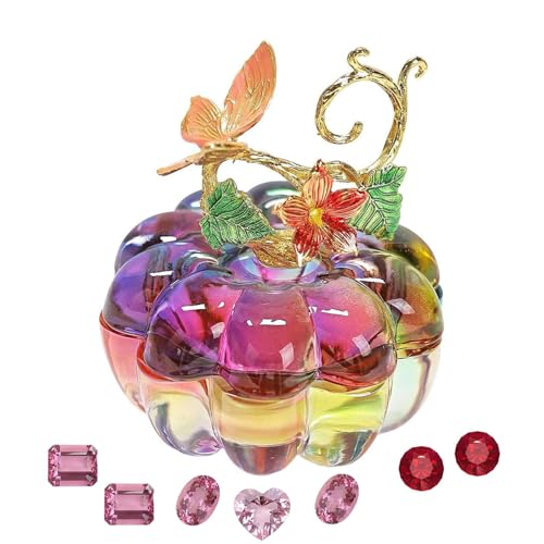 Boxi Schmuck Schmetterling - Crystal Box, Anhänger Organizer | Everring Storage Display for Women Mom Oma, dekorative Schatztruhe für Ringketten, Geschenk zum Jahrestag Boxi Schmuck Schmetterling - Crystal Box, Anhänger Organizer | Everring Storage Display for Women Mom Oma, dekorative Schatztruhe für Ringketten, Geschenk zum Jahrestag von Generic