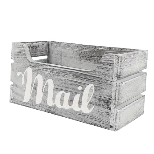 Briefkasten, Aufbewahrungsbox, Tischpostfach, rustikal, handgefertigt, leicht, Bürobedarf, Briefablage, Einweihungsgeschenk, Grau Briefkasten, Aufbewahrungsbox, Tischpostfach, rustikal, handgefertigt, leicht, Bürobedarf, Briefablage, Einweihungsgeschenk, Grau von Generic