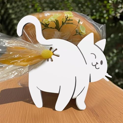 Brotklammer mit Katzenarsch, Katzenbrotbeutel-Krawatte, lustiger 3D-gedruckter Taschenhalter, wiederverwendbare Lebensmittelklammern for Brot, Katzenbrotbeutel-Krawatte, Küchenbedarf, lustige Geschenk Brotklammer mit Katzenarsch, Katzenbrotbeutel-Krawatte, lustiger 3D-gedruckter Taschenhalter, wiederverwendbare Lebensmittelklammern for Brot, Katzenbrotbeutel-Krawatte, Küchenbedarf, lustige Geschenk von Generic