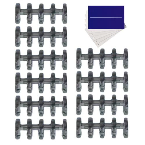 Buchbindering, 5 Ringe, mehrfarbig, durchscheinend, Bindestreifen, Schreibwarenbedarf, Kämme, Schnappverschluss, 5 Löcher, Buchschnappen, Spaltringe für Sammelalbum, Fotoalbum Buchbindering, 5 Ringe, mehrfarbig, durchscheinend, Bindestreifen, Schreibwarenbedarf, Kämme, Schnappverschluss, 5 Löcher, Buchschnappen, Spaltringe für Sammelalbum, Fotoalbum von Generic