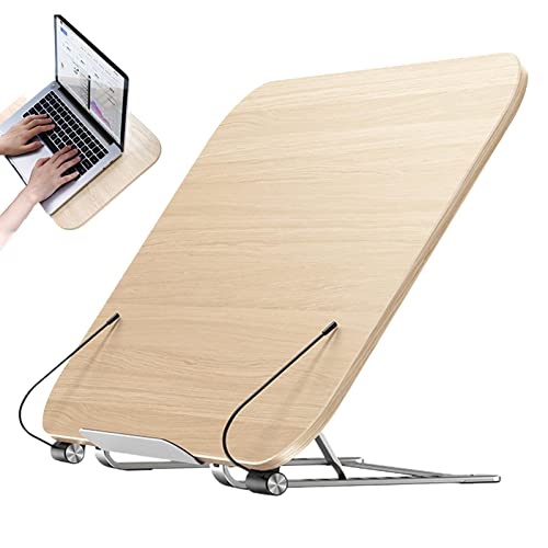 Buchständer, Buchständer - Dokumentenhalter mit 12-stufig verstellbarem Seitenclip | Laptop-Ständer, Zeichentisch zum Skizzieren, Kochrezeptregal zum Schreiben u Buchständer, Buchständer - Dokumentenhalter mit 12-stufig verstellbarem Seitenclip | Laptop-Ständer, Zeichentisch zum Skizzieren, Kochrezeptregal zum Schreiben u von Generic