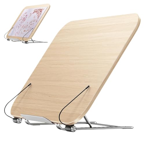 Buchständer, Bücherständer - Tragbarer Dokumentenhalter mit Seitenclip zum Lesen, Laptopständer, Zeichentisch für Skizzen, Rezeptregal für Küche für s Buchständer, Bücherständer - Tragbarer Dokumentenhalter mit Seitenclip zum Lesen, Laptopständer, Zeichentisch für Skizzen, Rezeptregal für Küche für s von Generic