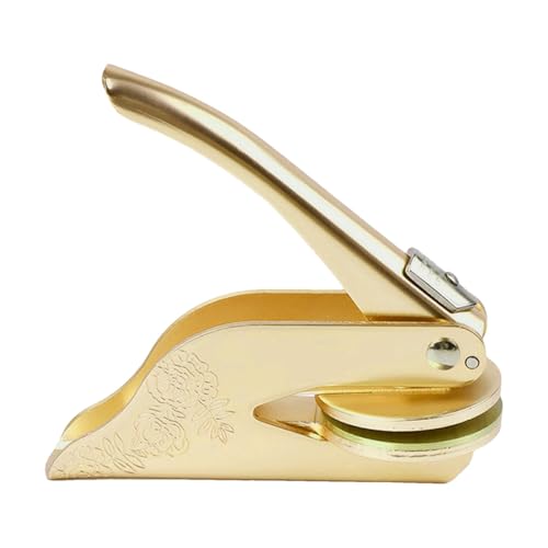 Buchstempel-Prägestempel – Metall-Bücherregal-Prägestempel, Handprägestempel, persönlicher Buchprägestempel, 10 cm, Siegelstempel für Bücher, Visitenkarten Buchstempel-Prägestempel – Metall-Bücherregal-Prägestempel, Handprägestempel, persönlicher Buchprägestempel, 10 cm, Siegelstempel für Bücher, Visitenkarten von Generic