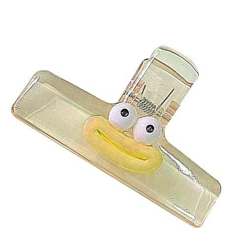 Büroklammer, Büroklammer für Studentenprüfung, multifunktional, Acryl, transparent, Wurstmund, Design, Prüfung, Büroklammer für Buchhelfer von Generic