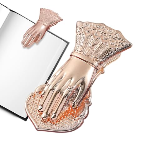 Büroklammern aus vergoldetem Metall – Vintage-Büroklammern aus Metall, dekorative Büroklammern | Laptop-Zubehör in Form einer Dame, langlebige Materialien, Dokumentenklammer für Taschen D von Generic