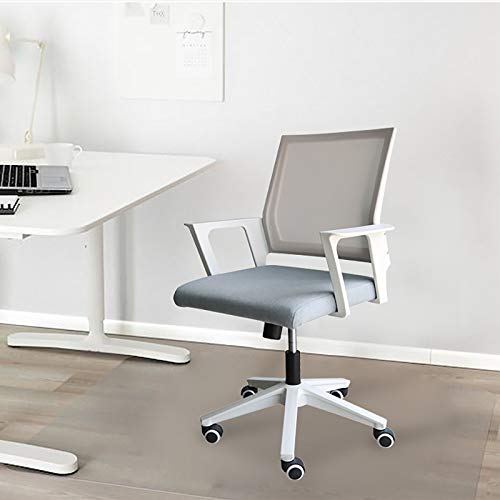 Bürostuhl, Gaming-Stuhl, Computerstuhl, Netzstoff, Home-Office-Stuhl, omischer Computerstuhl mit Armlehne, gepolsterter Schreibtischstuhl, höhenverstellbarer Drehstuhl für Co, weiß-60 x 90 (weiß Bürostuhl, Gaming-Stuhl, Computerstuhl, Netzstoff, Home-Office-Stuhl, omischer Computerstuhl mit Armlehne, gepolsterter Schreibtischstuhl, höhenverstellbarer Drehstuhl für Co, weiß-60 x 90 (weiß von Generic