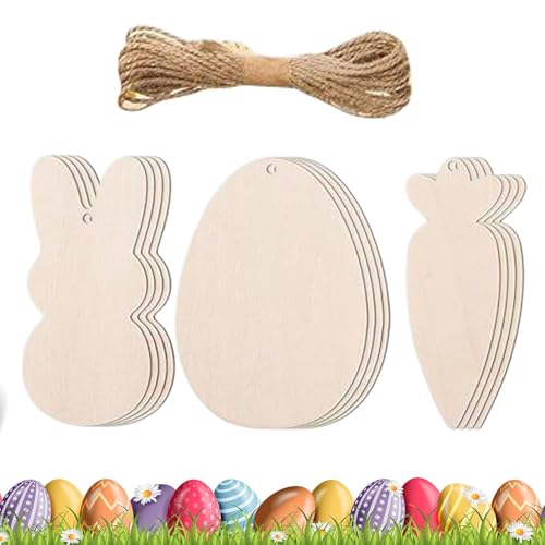 Bunny Egg Karottenschilder, blanko, Holzschild, Bunny Egg, Karottenschilder, unvollendet – Dekoration für Frühling, Klassenzimmer, Handwerker, für Erwachsene, Bunny Egg Karottenschilder, blanko, Holzschild, Bunny Egg, Karottenschilder, unvollendet – Dekoration für Frühling, Klassenzimmer, Handwerker, für Erwachsene, von Generic