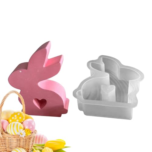 Bunny Silikon Kerzenform - Wiederverwendbare Kanincheninformation, Osterwachs Form, Epoxidharz Formen | Flexible Hitze sichere Silikonform für - Seife, die handgefertigte Home Dekoration Urlaub g Bunny Silikon Kerzenform - Wiederverwendbare Kanincheninformation, Osterwachs Form, Epoxidharz Formen | Flexible Hitze sichere Silikonform für - Seife, die handgefertigte Home Dekoration Urlaub g von Generic
