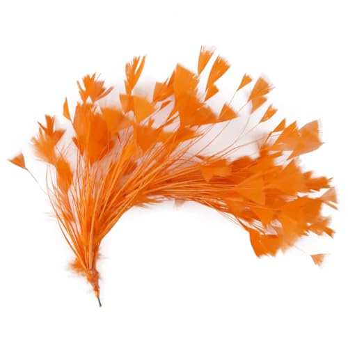 Bunte Federn, Blumen, 25–30 cm, für Bastelarbeiten, Zubehör, Hochzeit, Party, Kopfschmuck, Dekoration, Orange, 25–30 cm, 1 Stück Bunte Federn, Blumen, 25–30 cm, für Bastelarbeiten, Zubehör, Hochzeit, Party, Kopfschmuck, Dekoration, Orange, 25–30 cm, 1 Stück von Generic