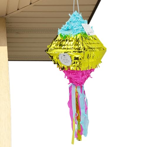 Bunte Pinata-Party-Andenken – mexikanische Partydekoration, Pinata-Dekorationen aus Aluminium für Kinder | Candy Banging Partygeschenke für Geburtstagsfeiern Bunte Pinata-Party-Andenken – mexikanische Partydekoration, Pinata-Dekorationen aus Aluminium für Kinder | Candy Banging Partygeschenke für Geburtstagsfeiern von Generic