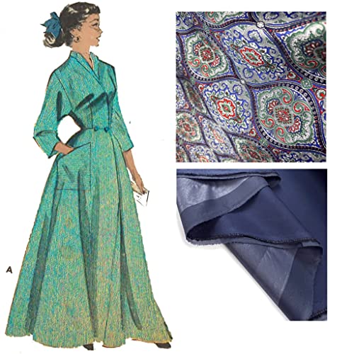 Butterick Schnittmuster 1950er Jahre, Hausmantel, Kutschermantel, Morgenmantel, verschiedene Größen von Générique