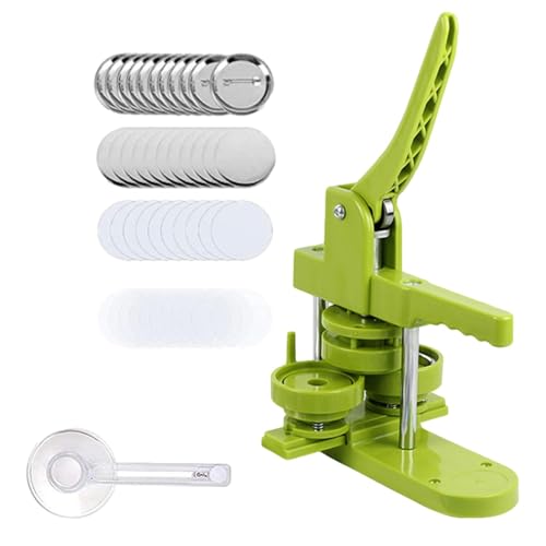 Button-Pin-Hersteller – Manueller abnehmbarer Spindel, tragbarer Knopfhersteller | DIY Pressmaschine ohne Installation für Abzeichen und Handwerksgegenstände dank seines Entwurfs Button-Pin-Hersteller – Manueller abnehmbarer Spindel, tragbarer Knopfhersteller | DIY Pressmaschine ohne Installation für Abzeichen und Handwerksgegenstände dank seines Entwurfs von Generic