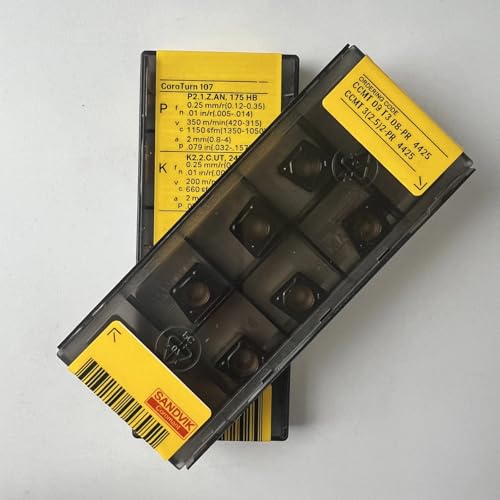 CCMT09T308-PR 4425/CNC-Drehmaschine Hartmetall-Klingenwerkzeug, 10 Stück CCMT09T308-PR 4425/CNC-Drehmaschine Hartmetall-Klingenwerkzeug, 10 Stück von Generic