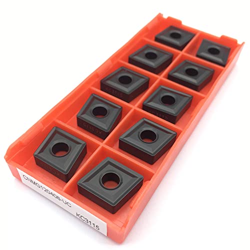 CNMG120408-UC KC3115 Hartmetall-Drehwerkzeug, 10 Stück CNMG120408-UC KC3115 Hartmetall-Drehwerkzeug, 10 Stück von Generic