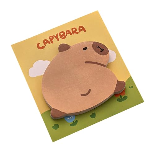 Capybara Haftnotizen, Haftnotizblock, Capybara, Cartoon, kreative Notizblöcke für Künstler und Schriftsteller, leicht zu finden, löschbare und wiederverwendbare Notizblöcke Capybara Haftnotizen, Haftnotizblock, Capybara, Cartoon, kreative Notizblöcke für Künstler und Schriftsteller, leicht zu finden, löschbare und wiederverwendbare Notizblöcke von Generic