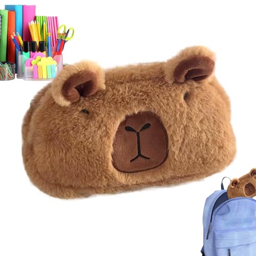 Capybara Hülle - 3D-Plüschtierkunst-Stift, weiche Aufbewahrungstasche aus weichem Material, Designerhülle | Ein Design mit großer Kapazität, das kann Capybara Hülle - 3D-Plüschtierkunst-Stift, weiche Aufbewahrungstasche aus weichem Material, Designerhülle | Ein Design mit großer Kapazität, das kann von Generic