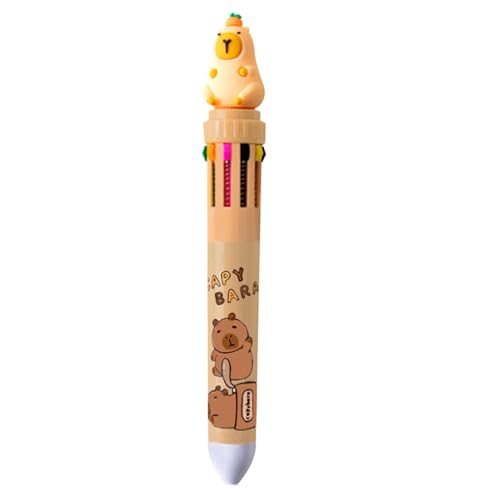 Capybara Pen – Geschenke von Capibara | Schreibwaren | Capybara Buntstift | Kugelschreiber mit Rundspitze | niedliche bunte Stifte für Schule, Zuhause, Arbeit Capybara Pen – Geschenke von Capibara | Schreibwaren | Capybara Buntstift | Kugelschreiber mit Rundspitze | niedliche bunte Stifte für Schule, Zuhause, Arbeit von Generic