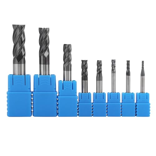 Carbid -Endmühle Set Premium Wolfram -Stahlfräsen -Mahl -Schneider -Werkzeug -Kit Hochgeschwindigkeit Präzision Schnitt für Metallbearbeitung Aluminium Kupfer Kohlenstoffstahl Carbid -Endmühle Set Premium Wolfram -Stahlfräsen -Mahl -Schneider -Werkzeug -Kit Hochgeschwindigkeit Präzision Schnitt für Metallbearbeitung Aluminium Kupfer Kohlenstoffstahl von Generic