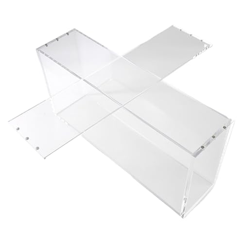 Card Storage Box - Acrylic Magnet Box | Sports Cards Acrylic Magnetic Storage Boxes | Transparent Deck Collection Organizer For Collectors Display Protection Travel Sorting Daily 25x8.3x10.8cm von Generic