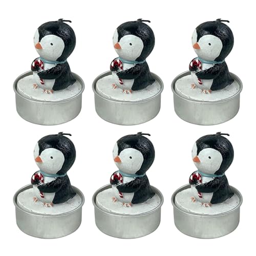 Cartoon-Kerze - Bunte Kerze, Pinguinô Kerze, Unparfümierte Kerze Pinguinô Cartoon, Neuheit Pinguinô-Kerze Für Weihnachten | Kleine Kerze Cartoon-Kerze - Bunte Kerze, Pinguinô Kerze, Unparfümierte Kerze Pinguinô Cartoon, Neuheit Pinguinô-Kerze Für Weihnachten | Kleine Kerze von Generic