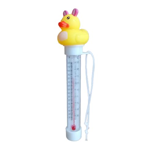 Cartoon-Thermograph für Schwimmbad, Temperatur-Thermograph für Badewanne, schwimmendes Wasser-Thermograph zum Schwimmen, Präzisionsmess-Thermograph außen und innen für p von Generic