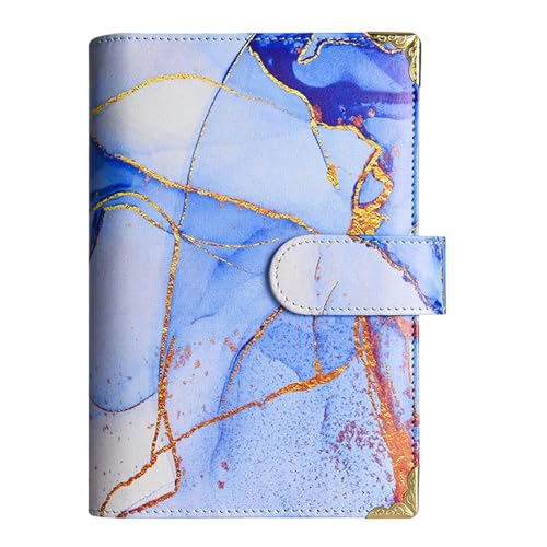 Cash Organizer Leder - Finanzplaner, Ringbuch A6 | 6 Ring Budget Organizer | A6 Ringbuch | A6 Ringbuch | Personal Planer Cover von Generic