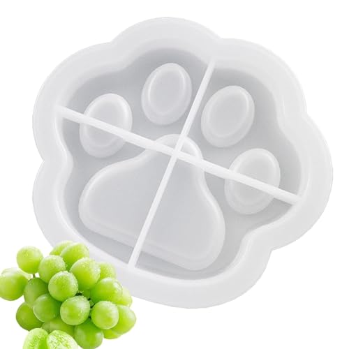 Cat Paw Harz Form: Epoxidharz Silikonform für Aschenbecher, Untersetzer und Aufbewahrungsbox | Katze Paw Form Aufbewahrungsform für Artefakt von Generic
