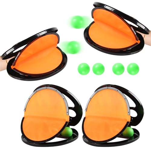 Catch Ball Paddle Toys – Fun Beach Toss Game for Children todlers | Parent-Child Bonding Sport Equipment for Garden Vacations, Poolside Yard PleyDate, Holiday Celebration Events, Hiking Trip Gear von Generic