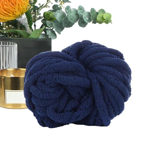 Chenille-Garn zum Häkeln – grobes Garn zum Häkeln, dickes Garn zum Stricken, grobes weiches Plus-Garn, Kunsthandwerk, Nähzubehör für Socken, Handschuhe, Schuhe von Generic