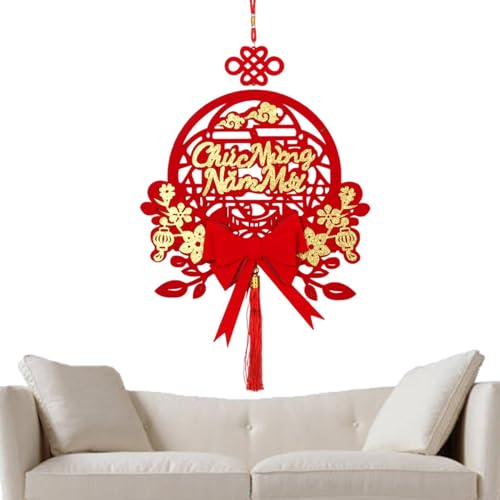 Chinesische Neujahrs-Ornamente, Mond-Neujahrs-Ornamente, Frühlingsfest-Dekorationen, fächerförmige Neujahrs-Heimdekoration, Heimdekoration – Glücksfigur-Dekoration, kreative Dekoration Chinesische Neujahrs-Ornamente, Mond-Neujahrs-Ornamente, Frühlingsfest-Dekorationen, fächerförmige Neujahrs-Heimdekoration, Heimdekoration – Glücksfigur-Dekoration, kreative Dekoration von Generic