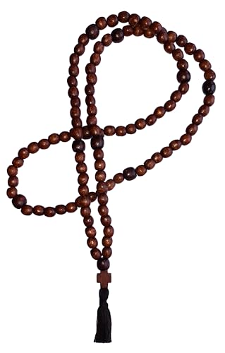 Christlich-orthodoxe Komboskoini Gebetsschnur, natürliche Eiche, Holz, Chotki, 100 Perlen, Set für Herren und Damen, Braun Christlich-orthodoxe Komboskoini Gebetsschnur, natürliche Eiche, Holz, Chotki, 100 Perlen, Set für Herren und Damen, Braun von Generic