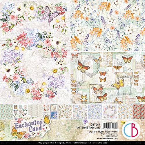 Ciao Bella Enchanted Land 30,5 x 30,5 cm Musterblock – 190 g/m² von Generic