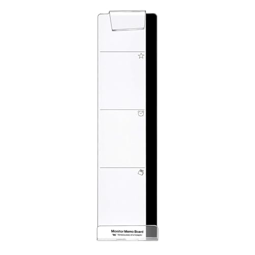 Computer-Pinnwand-Seitenwand – Leichte Seitenwandhalterung, tragbarer Acryl-Notizblock, praktische und langlebige Notiztafel, Mahntafel Computer-Pinnwand-Seitenwand – Leichte Seitenwandhalterung, tragbarer Acryl-Notizblock, praktische und langlebige Notiztafel, Mahntafel von Generic