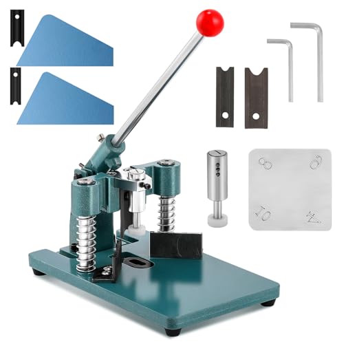 Corner Rounder Punch, Hochleistungs -Ecke Industrial Paper Punch Cutter Maschinmaschine, mit austauschbarem Klingenset, 1 Zoll Max -Schneidhöhe, Büro oder Heimgebrauch Corner Rounder Punch, Hochleistungs -Ecke Industrial Paper Punch Cutter Maschinmaschine, mit austauschbarem Klingenset, 1 Zoll Max -Schneidhöhe, Büro oder Heimgebrauch von Generic