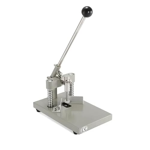Corner Rounder Punch, R6 R10 Heavy Duty Manual Rounder Industrial Paper Punch Cutter Machine, mit austauschbarem Klingenset für Büro, Geschäft, schwerer Karton, Kunststoff, Aluminiumblatt white von Generic