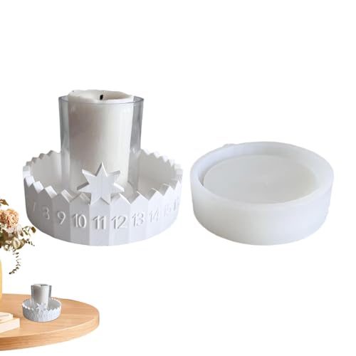 Countdown Kalender Form, Silikon Countdown Form - Handwerk Harz Gießform für Home Decoration | Multifunktionales Cr Werkzeug Countdown Kalender Form, Silikon Countdown Form - Handwerk Harz Gießform für Home Decoration | Multifunktionales Cr Werkzeug von Generic
